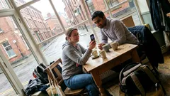 Short story: One 25p text message turned my ordinary morning upside down